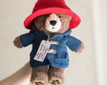 CROCHET PATTERN: Paddington Bear Crochet Pattern, Amigurumi Pattern, Stuffed Bear Doll (English / Deutsch)