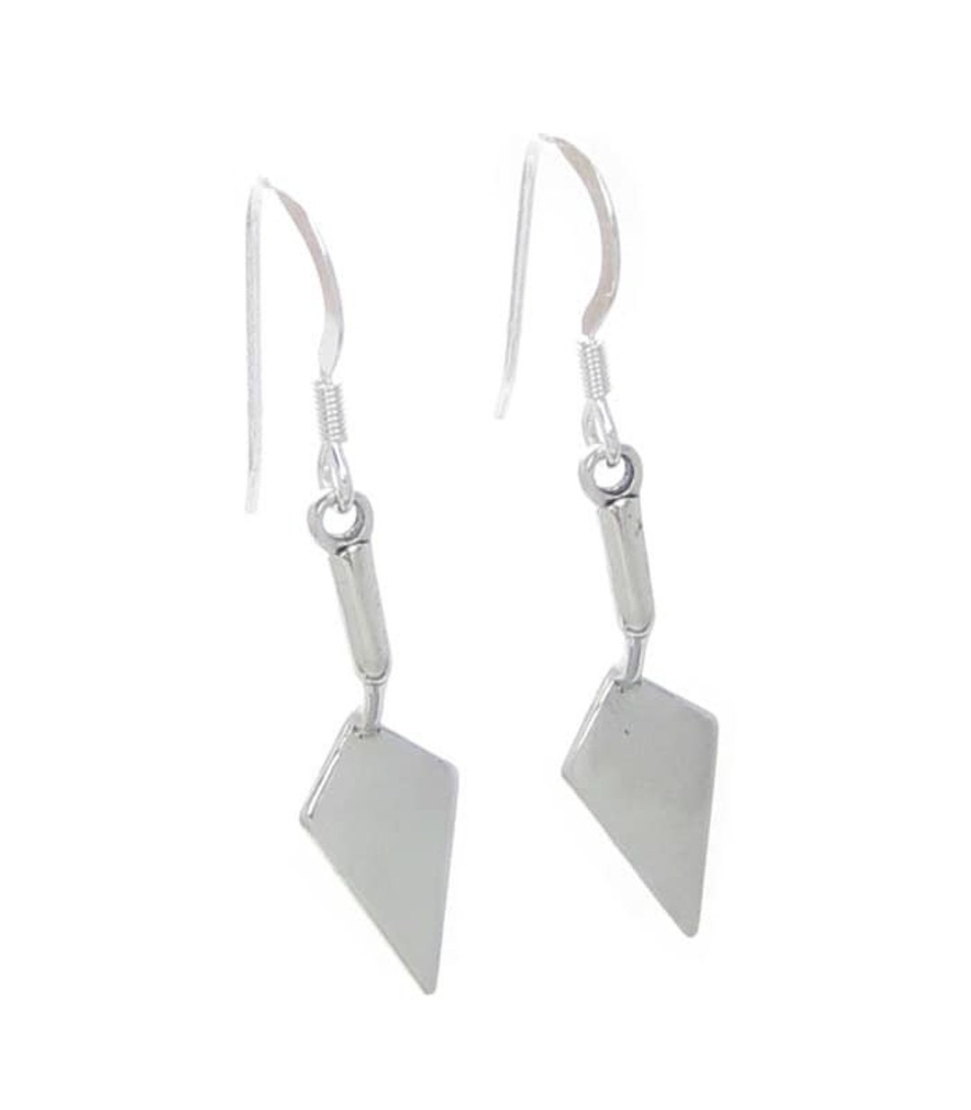 Trowel Sterling Silver Drop Earrings 925 X 1 Pair Trowels Etsy