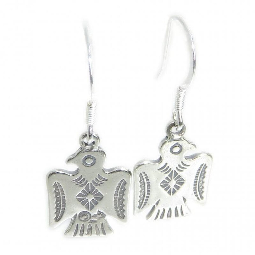 Thunderbird Sterling Silver Earrings X 1 Pair Native American ...