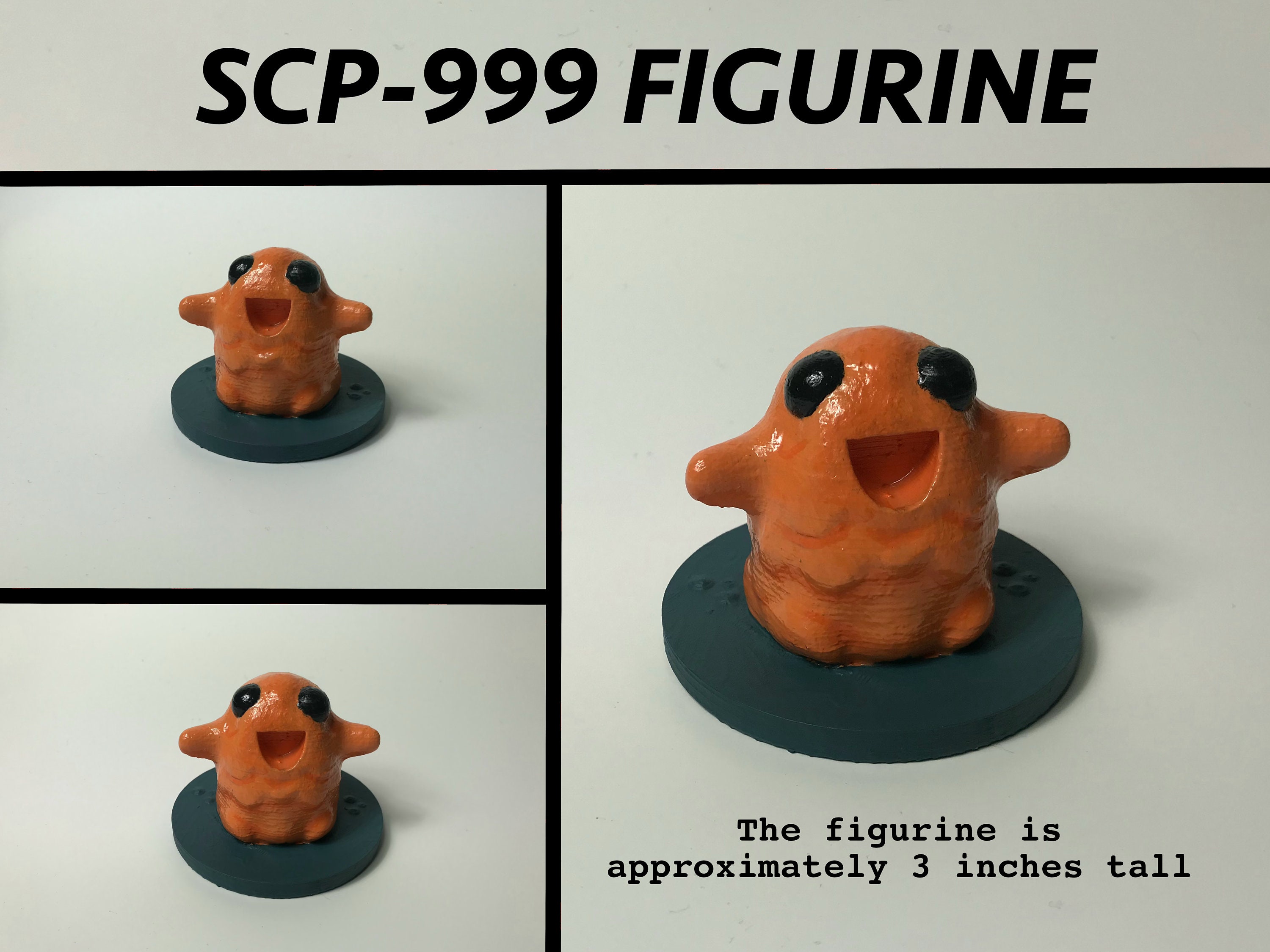 SCP-682 – “Hard-to-Destroy Reptile” Figurine - Shop Art by Lauralien