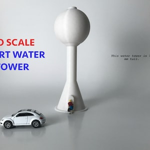 1/87 Scale Short Spherical Water Tower