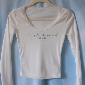 august folklore | Taylor Inspired long sleeve