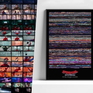 Spider-Man: Into the Spider-Verse Frame Poster, Spider Man Movie Poster, SpiderMan Poster