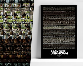 A Complete Unknown Movie Frame Poster (Digital Download)
