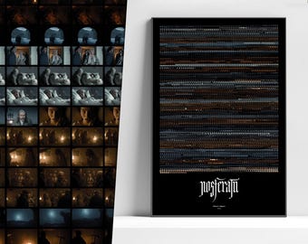 Nosferatu Movie Frame Poster, Unique Art Print (Digital Download)