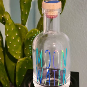 Moon Water | Glass Bottle for Moon Water | Full Moon