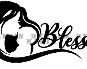 blessed mom mama svg digital file for cricut