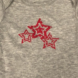 Triple Star Onesie