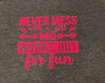 Women's Workout Tank/Women's Workout Top/Women's Workout Shirt/Fitness Gifts/Feminist Tank / Women’s Gym Shirt / Fitness Tops / Gym Tank Top