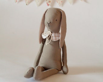 Rosemary the Rabbit - Handmade 21 inch stuffed animal - Stuffed Rabbit