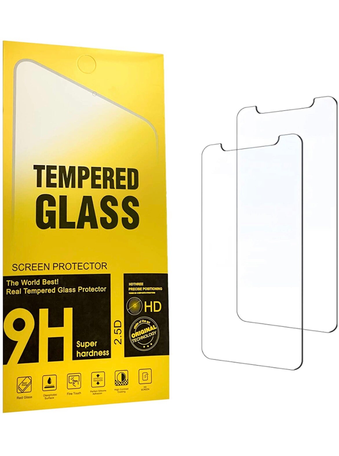 Tempered Glass Film 9H Super Hardness 2.5D Edge Scratch Etsy