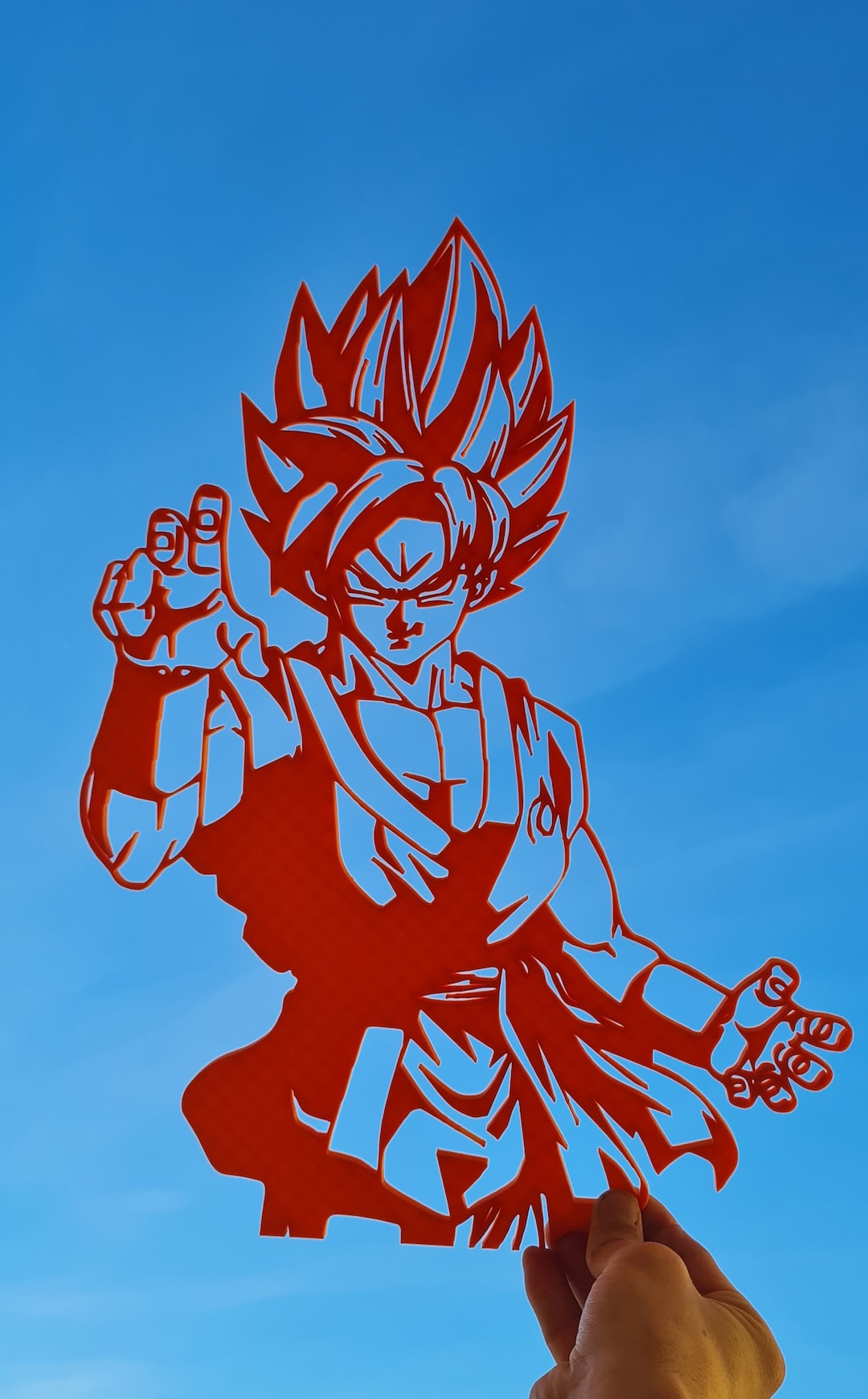 Fan Art Goku Dragon Ball Z Unique Wall Decoration XXL Gift - Etsy