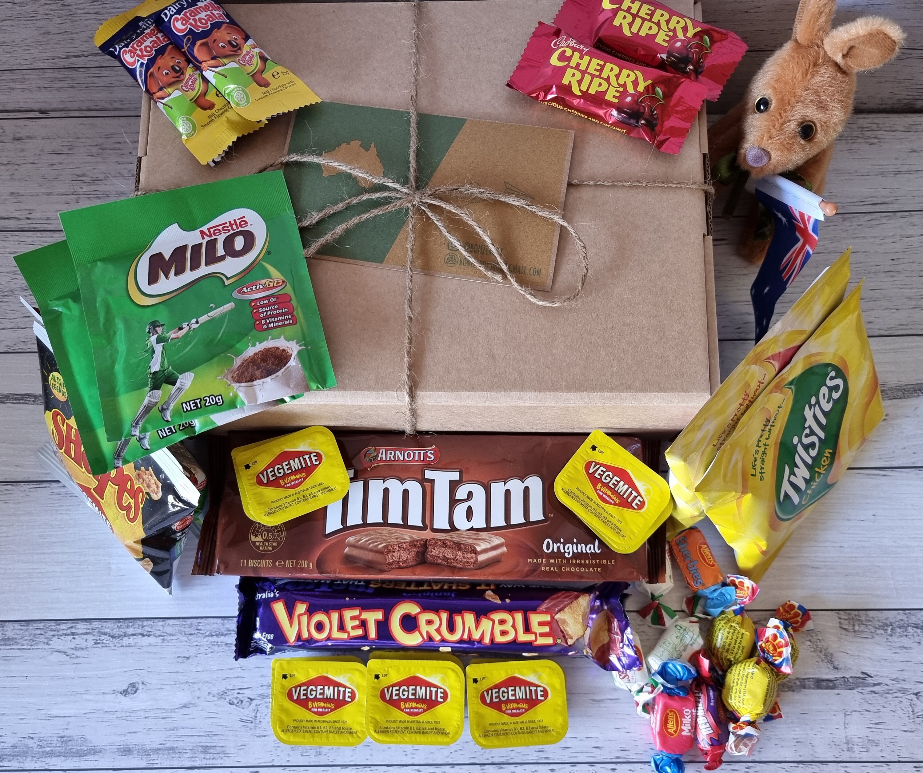 Classic Australian Treats Gift Box Medium Junk food Etsy
