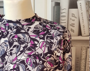 Vintage, Multi Print, Top