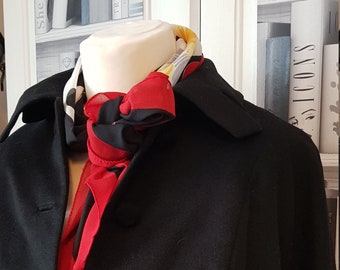 Original Vintage Women's Youthcraft Tailored Skirt Suit With Diamante Button Bow Detail