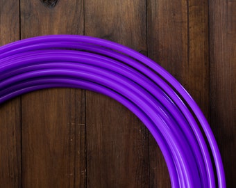 Polypro Hula hoop, foldable 5/8 (16mm). "Crystal Amethyst"