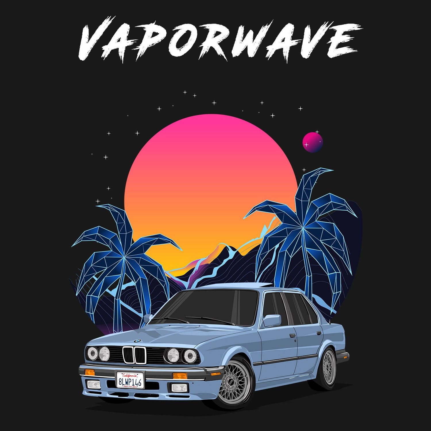 Custom Car Poster Customized Car Poster Personalised Car Etsy