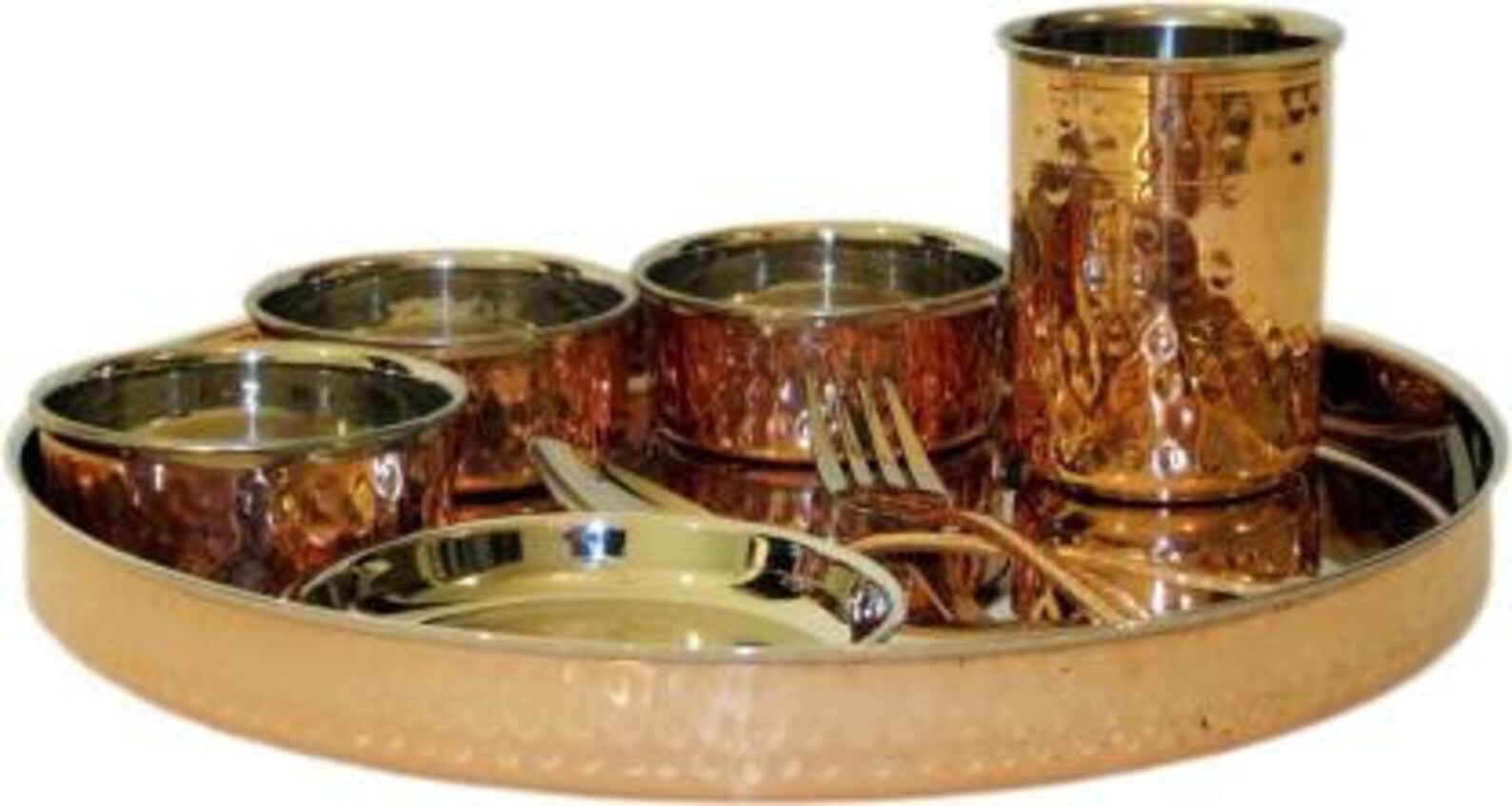 Traditional 8 Copper Dinner Set Dinnerware and Tableware Etsy