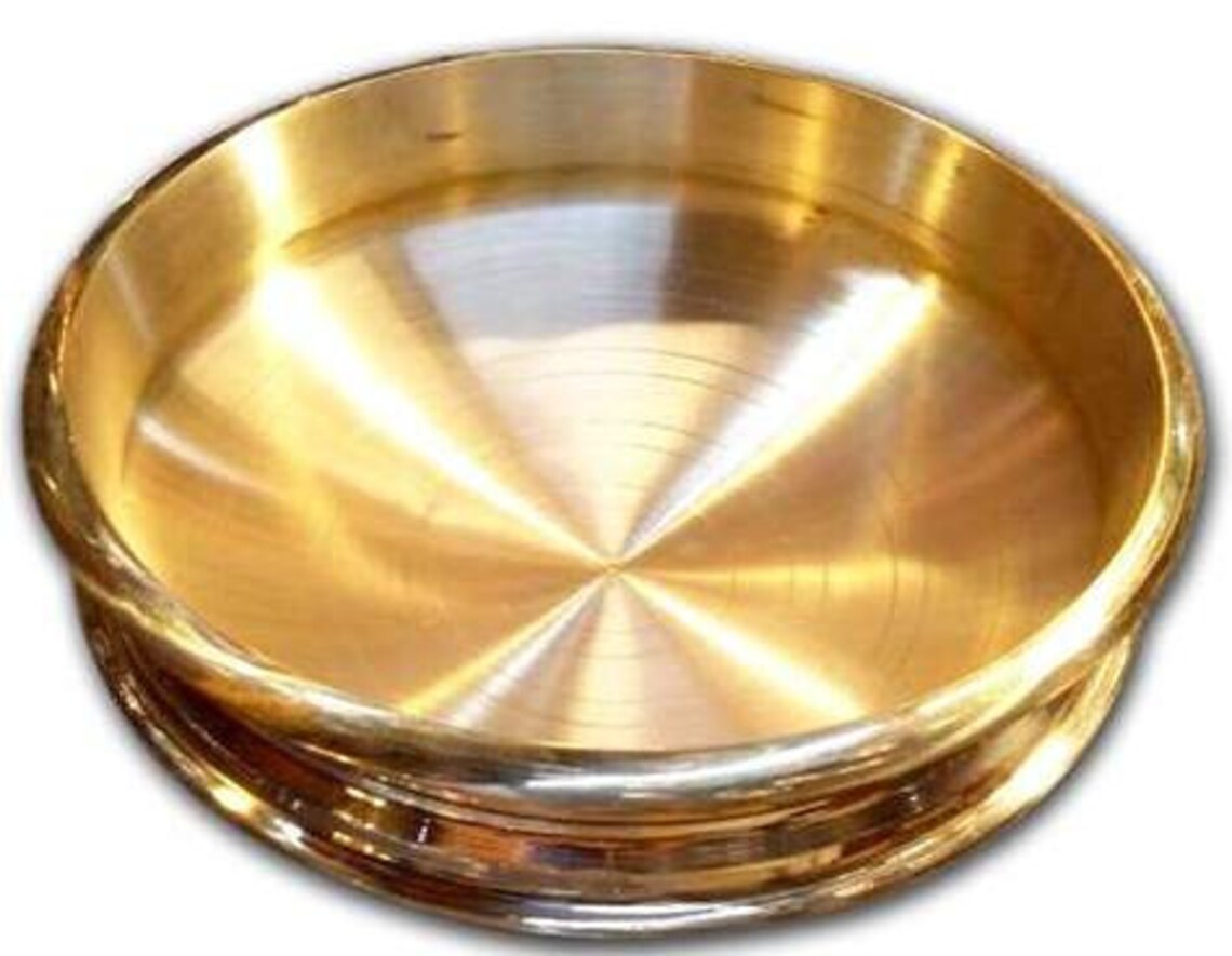 Traditional Seasoned Bronze Cooking Utensils Diameter 10 Inch Etsy