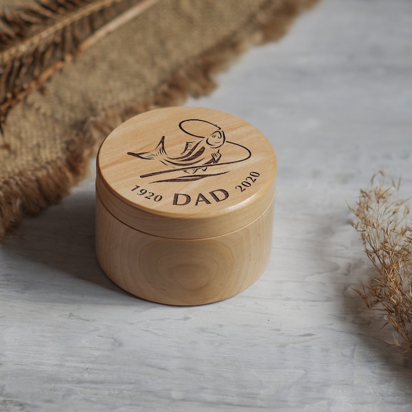 Small Urns for Dads Ashes Etsy