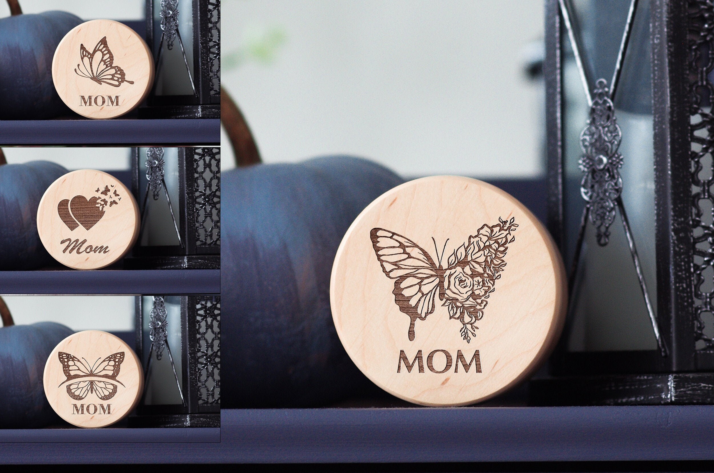 Urns for human ashes with butterfly. Small butterfly cremation Etsy