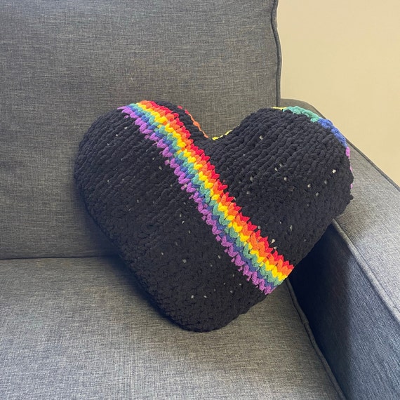 Love is Love Pillow KNIT PATTERN Etsy
