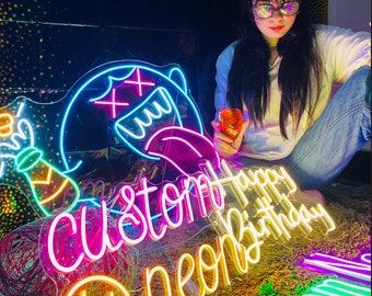 Custom Neon Sign | Neon sign light | neon sign bedroom | Neon sign | Led Neon Sign | wedding decor | party sign| Neon sign bar