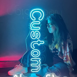 Custom Neon Sign | Neon Sign | LED Neon Sign | Neon Light | Neon Light | Neon Sign Bar | Personalized Gifts | Wall Decor | Home Decor