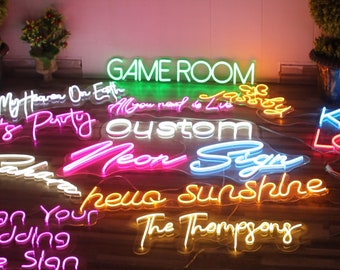 Neonreclame op maat, neonreclames, gepersonaliseerde cadeaus, woondecoratie, neonreclames voor bruiloften, led-neonlicht, op maat gemaakt bord, wanddecoratie, esthetisch bord