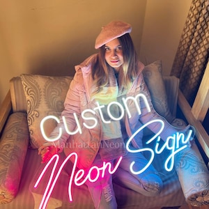 Enseigne au néon personnalisée | Enseigne au néon | Lumières néon LED personnalisées | Panneau de mariage | Panneau de fête | Panneau de bar | Enseignes lumineuses au néon | Décoration murale