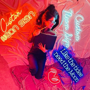 Custom Neon Sign | Neon Sign | Personalized Gifts | Neon Light Sign | Wedding Neon Sign | Neon Wall Sign | Custom Sign | LED neon lights