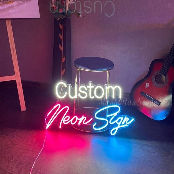 Epic Custom Neon Sign - Handmade & Waterproof Neon Signs for Outdoor Use - Custom LED Neon Lights - Neon Signs