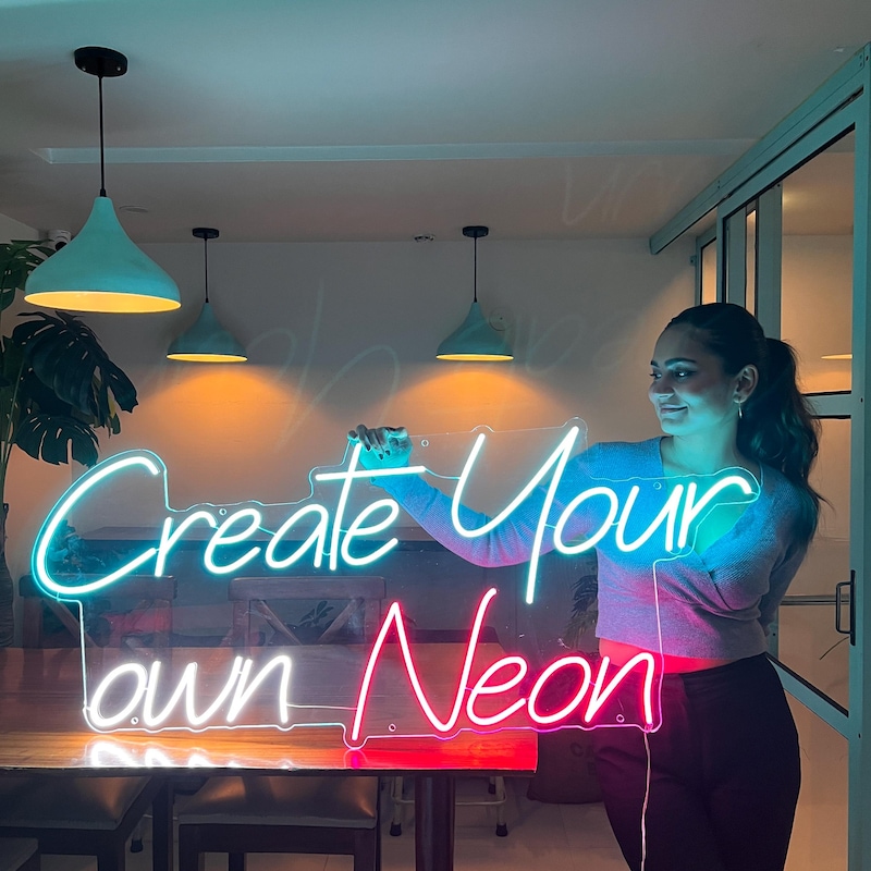 Neon Sign Led Light Logo - Etsy UK