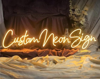 LED Neon Sign, Custom Neon Sign, Personalized Neon, Custom Art Neon, Wall Décor, Custom Logos, Personalized Gifts, Gift for Kids