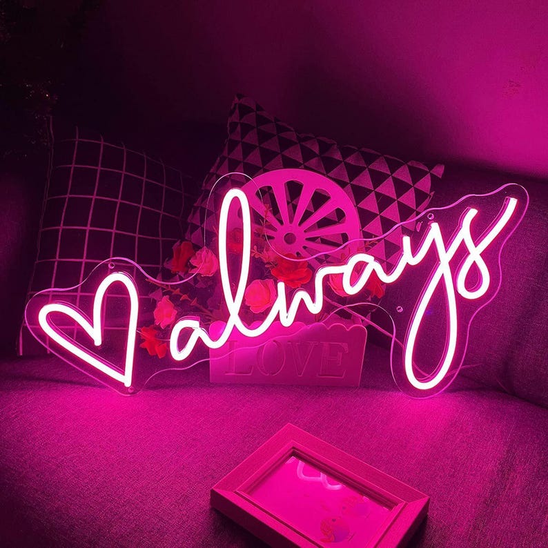 Custom Neon Sign | Wedding Decor | Neon Wedding Sign | Wall Decor | Name Neon Light | Wedding Neon Lights | Personalized Gifts Neon Sign image 13