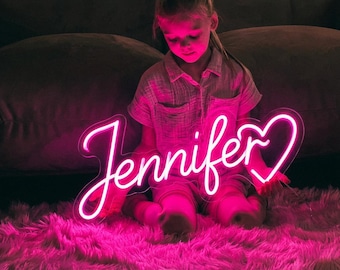 Kids Custom Neon Sign, Neon Signs, Home Decor, Wall-hanging sign, Custom Sign, LED neon, Acrylic Signs, Personalized gifts, Gifts for Her