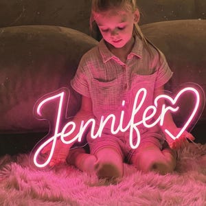 Custom Neon Sign, Neon Signs, Personalized Gifts, Home Decor, Wedding Neon Signs, LED Neon Light, Custom Sign, Wall Decor, Gift for her image 17
