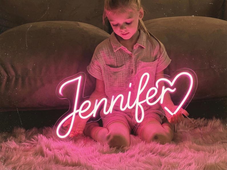 Custom Neon Sign, Neon Signs, Personalized Gifts, Home Decor, Wedding Neon Signs, LED Neon Light, Custom Sign, Wall Decor, Gift for her image 17