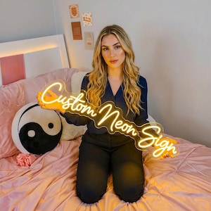 Insegna al neon con nome personalizzato, insegna al neon, insegna per matrimoni, insegna al neon con nome di famiglia, decorazioni per la stanza, decorazioni per la casa, regali personalizzati per bambini, decorazioni artistiche da parete