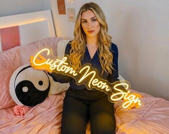 Custom Name neon sign, Neon sign, Wedding Sign, family name neon sign, Room decor,Home decor, Kids Personalized Gift, Wall Art Decor