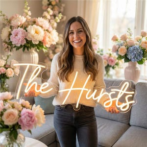 Letrero de neón personalizado, barra de letreros de neón, letrero de neón hecho a mano, decoración del hogar, letrero de neón personalizado, letrero de neón con luz LED, letrero de neón para bodas, regalo para él/ella