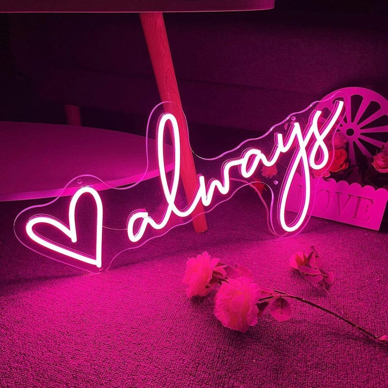 Custom Neon Sign | Wedding Decor | Neon Wedding Sign | Wall Decor | Name Neon Light | Wedding Neon Lights | Personalized Gifts Neon Sign image 19