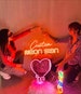 Custom Neon Sign | Neon sign | Neon Sign bedroom | Led Neon Sign | Wedding sign | Party Neon Sign | Neon Sign Lights | Neon Sign bar 