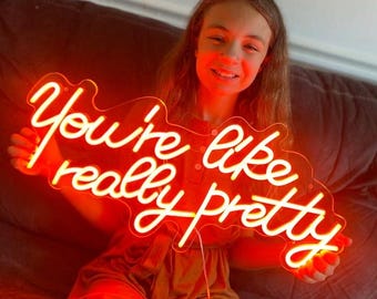 Insegna al neon personalizzata | Insegna al neon | Regali personalizzati | Insegne per matrimoni | Insegne con nome | Luci al neon a LED | Insegne al neon | Regalo personalizzato | Decorazione murale