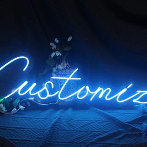 Custom Last Name Neon Sign – Personalized Wedding Backdrop Light | Last ...
