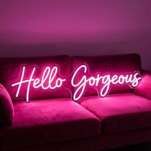 Custom Neon Sign, Neon Signs, Personalized Gifts, Home Decor, Wedding Neon Signs, LED Neon Light, Custom Sign, Wall Decor, Gift for her image 7