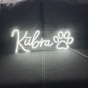 Insegna al neon personalizzata | Insegne al neon | Regali personalizzati fatti a mano per lui, lei o bambini | Arte murale al neon | Insegna di benvenuto al neon per matrimoni | Decorazioni murali per la casa