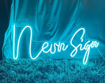 Custom Neon Sign , Neon Sign , Aesthetic Neon Sign , Wall Decor , Gift For Him/her , LED Personalize Neon Gifts , Wedding Gifts , Home Decor