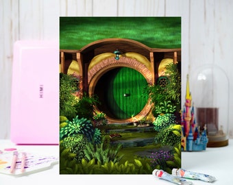 Second Breakfast / Hobbit/ Lord of the Rings Inspired / Bag End Art Print