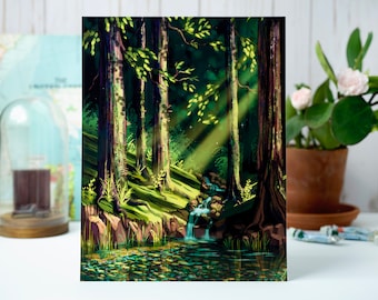 Tranquil Forest Art Print